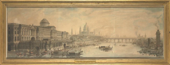 Somerset House, Catedral de San Pablo y Puente de Blackfriars